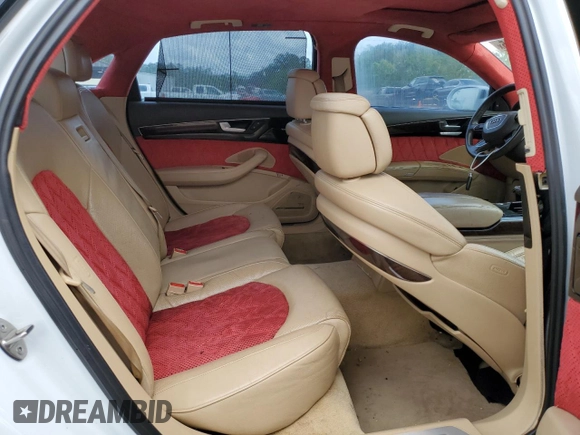 2014 Audi A8 3.0T z VIN WAURGAFD6EN004841, wystawiony jako Copart lot #51474005 z przebiegiem 214 588 mil mil oraz Szkoda całkowita • Salvage title. Historia ofert i sprzedaży dostępna na DreamBid. Obrazek 10.
