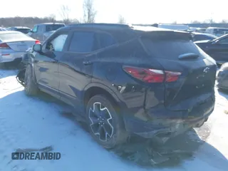 2022 Chevrolet Blazer RS с VIN 3GNKBKRS9NS236205, выставлен на аукционе IAAI как лот 41541582 с пробегом 33 986 миль миль и . История ставок и продаж доступна на DreamBid. Изображение 3.