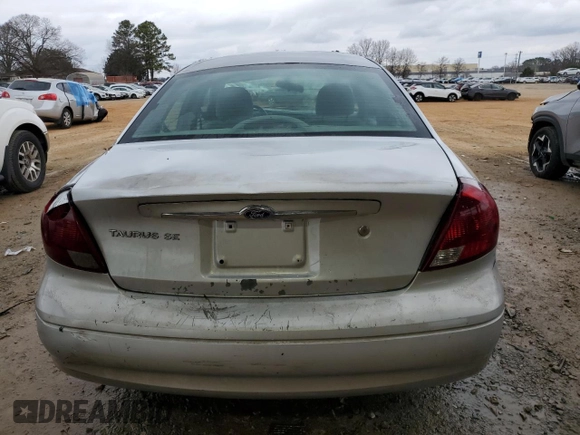 2000 Ford Taurus SE with VIN 1FAFP532XYA141783, listed as a Copart auction lot 43949795 with 203,939 mi miles and Salvage Title. Bid and sale history available at DreamBid. Image 6.