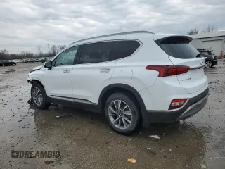 2020 Hyundai Santa Fe Limited with VIN 5NMS5CAD5LH214693, listed as a Copart auction lot 47571215 with 93,643 mi miles and Salvage Title. Bid and sale history available at carsss.com. Image 2.