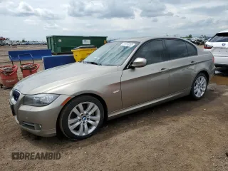 2011 BMW 3 Series 335i xDrive with VIN WBAPL5C56BA920865, listed as a Copart auction lot 57619265 with 102,448 mi miles and Salvage title. Bid and sale history available at DreamBid. Image 1.