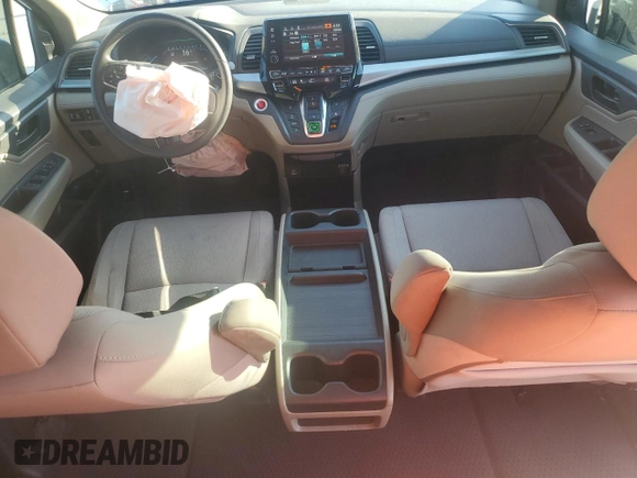 2022 Honda Odyssey EX with VIN 5FNRL6H50NB011204, listed as a Copart auction lot 78883064 with 74,144 mi miles and Salvage Title. Bid and sale history available at DreamBid. Image 8.