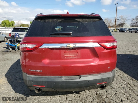2019 Chevrolet Traverse LT Leather with VIN 1GNERHKW6KJ280409, listed as a Copart auction lot 43862735 with 120,798 mi miles and Salvage Title. Bid and sale history available at carsss.com. Image 6.