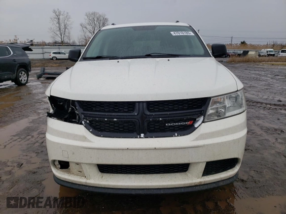 2016 Dodge Journey SE with VIN 3C4PDCAB0GT237833, listed as a Copart auction lot 47016185 with 184,130 mi miles and Salvage Title. Bid and sale history available at carsss.com. Image 5.