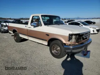 1995 Ford F-150 with VIN 1FTEF15H9SLB24830, listed as a Copart auction lot 41858625 with 261,557 mi miles and Salvage Title. Bid and sale history available at carsss.com. Image 4.