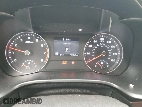 2021 Kia Forte GT-Line z VIN 3KPF34AD6ME286640, wystawiony jako Copart lot #57277855 z przebiegiem 49 251 mil mil oraz Szkoda całkowita • Salvage title. Historia ofert i sprzedaży dostępna na DreamBid. Obrazek 9.