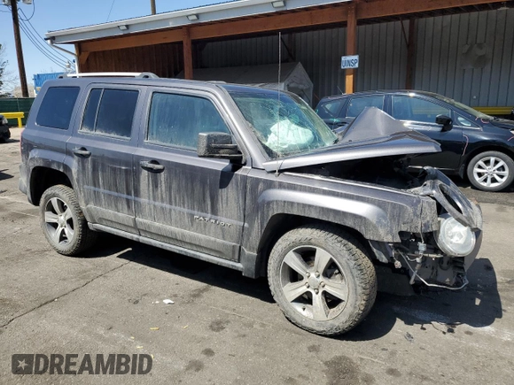 2016 Jeep Patriot High Altitude Edition with VIN 1C4NJRFB4GD730562, listed as a Copart auction lot 52744445 with Not Provided miles and Salvage Title. Bid and sale history available at carsss.com. Image 4.