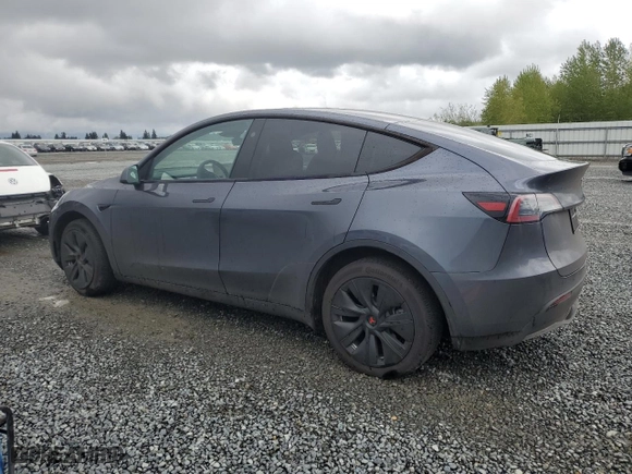 2023 Tesla Model Y Long Range with VIN 7SAYGDEE5PF918853, listed as a Copart auction lot 53551985 with 11,219 mi miles and Salvage Title. Bid and sale history available at carsss.com. Image 2.