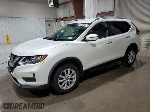 2017 Nissan Rogue SV with VIN 5N1AT2MV2HC828148, listed as a Copart auction lot 60404325 with 118,786 mi miles and Salvage title. Bid and sale history available at DreamBid. Image 1.