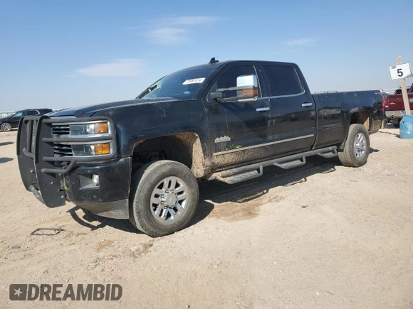 2016 Chevrolet Silverado 3500HD High Country with VIN 1GC4K1E86GF288937, listed as a Copart auction lot 75991014 with 135,696 mi miles and Salvage Title. Bid and sale history available at carsss.com. Image 1.