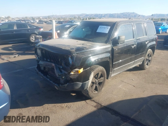2014 Jeep Patriot Altitude with VIN 1C4NJPBA9ED785894, listed as a IAAI auction lot 41378370 with 179,361 mi miles and . Bid and sale history available at DreamBid. Image 2.