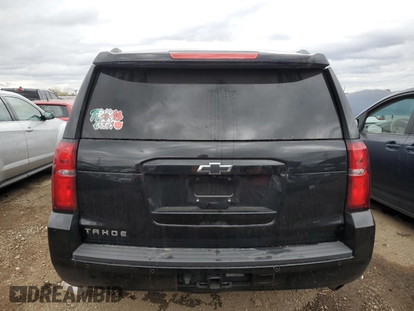 2020 Chevrolet Tahoe LS with VIN 1GNSCAKC1LR107045, listed as a Copart auction lot 78150524 with Not provided miles and Salvage title. Bid and sale history available at DreamBid. Image 6.