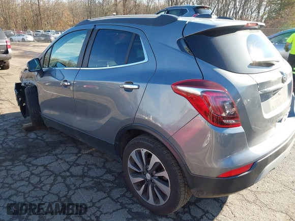 2019 Buick Encore Essence with VIN KL4CJGSM7KB927386, listed as a IAAI auction lot 40979134 with 77,784 mi miles. Bid and sale history available at carsss.com. Image 3.