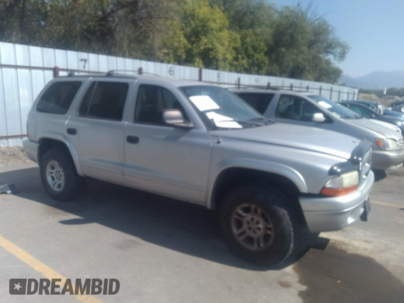 2002 Dodge Durango SLT z VIN 1B4HS48N72F179431, wystawiony jako IAAI lot #31257274 z przebiegiem 230 803 mil mil oraz . Historia ofert i sprzedaży dostępna na DreamBid. Obrazek 1.