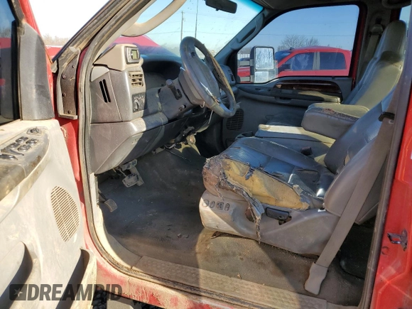 2003 Ford F-350 XL with VIN 1FTWW33FX3EA92736, listed as a Copart auction lot 43202075 with 287,887 mi miles and Salvage Title. Bid and sale history available at DreamBid. Image 8.