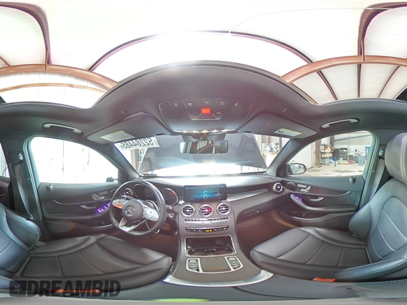 2022 Mercedes-Benz GLC 300 with VIN W1N0G8EB3NG074542, listed as a Copart auction lot 52284485 with 30,425 mi miles and Salvage Title. Bid and sale history available at DreamBid. Image 15.
