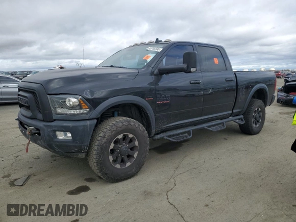 2017 Ram 2500 Power Wagon with VIN 3C6TR5EJ6HG781252, listed as a Copart auction lot 45746835 with 56,674 mi miles and Salvage title. Bid and sale history available at DreamBid. Image 1.