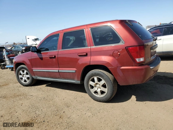 2008 Jeep Grand Cherokee Laredo with VIN 1J8GR48K68C171713, listed as a Copart auction lot 52890155 with 166,245 mi miles and Non Repairable. Bid and sale history available at carsss.com. Image 2.