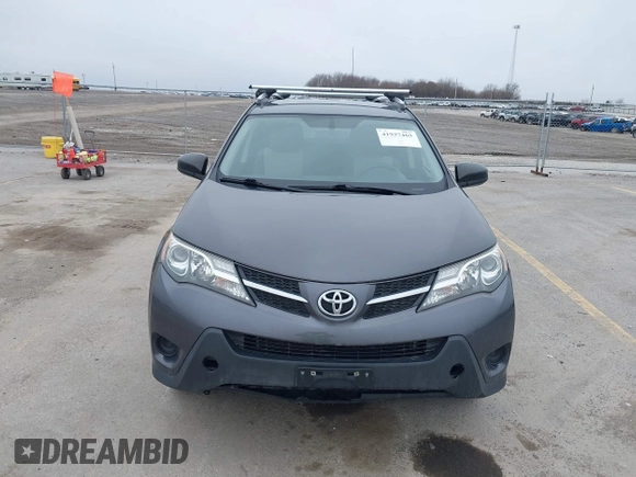 2015 Toyota RAV4 LE with VIN JTMBFREV2FJ049199, listed as a IAAI auction lot 41937465 with 131,547 mi miles. Bid and sale history available at carsss.com. Image 12.