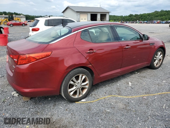 2013 Kia Optima EX with VIN 5XXGN4A78DG159503, listed as a Copart auction lot 65555305 with 171,256 mi miles and Clean title. Bid and sale history available at DreamBid. Image 3.