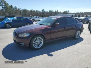 2010 BMW 3 Series 335i xDrive with VIN WBAPL3C50AA407839, listed as a Copart auction lot 52859285 with 121,486 mi miles and Salvage title. Bid and sale history available at DreamBid. Image 1.