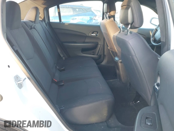 2013 Chrysler 200 LX with VIN 1C3CCBAB2DN559529, listed as a IAAI auction lot 41490534 with 123,468 mi miles. Bid and sale history available at carsss.com. Image 8.