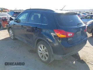 2015 Mitsubishi Outlander Sport 2.4 GT with VIN 4A4AP4AW6FE029095, listed as a IAAI auction lot 41659098 with 102,542 mi miles. Bid and sale history available at carsss.com. Image 3.