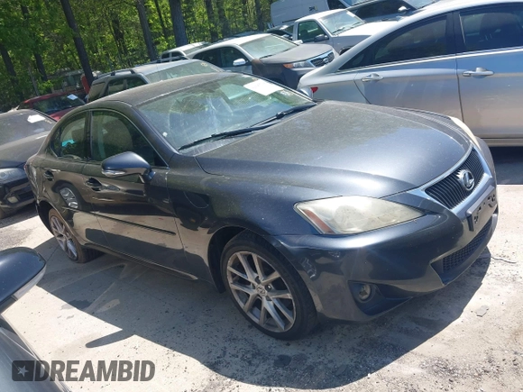 2011 Lexus IS 250 with VIN JTHCF5C24B5047364, listed as a IAAI auction lot 42047798 with 248,628 mi miles and . Bid and sale history available at DreamBid. Image 13.