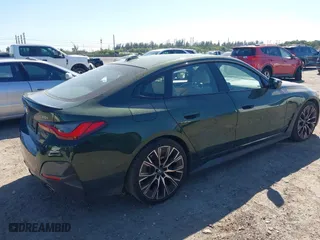 2022 BMW 4 Series 430i with VIN WBA63AV02NFM97103, listed as a IAAI auction lot 41756950 with 31,451 mi miles. Bid and sale history available at carsss.com. Image 4.