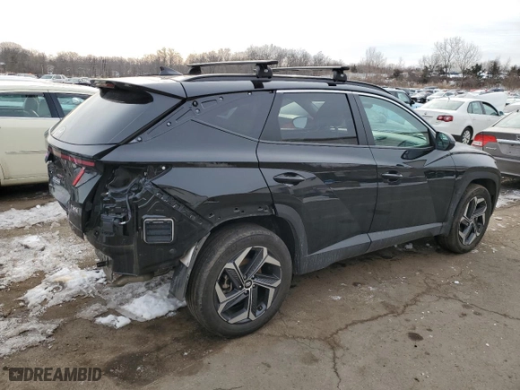 2023 Hyundai Tucson Hybrid SEL Convenience with VIN KM8JFCA11PU094738, listed as a Copart auction lot 44383475 with NaN miles and Salvage Title. Bid and sale history available at carsss.com. Image 3.