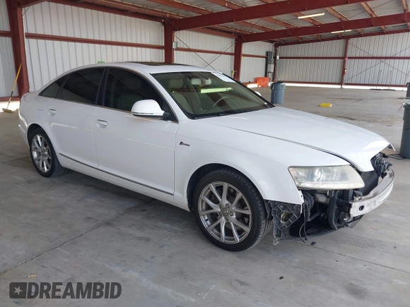 2010 Audi A6 Premium Plus with VIN WAUFGAFB9AN052359, listed as a IAAI auction lot 41861611 with 212,438 mi miles and . Bid and sale history available at DreamBid. Image 1.