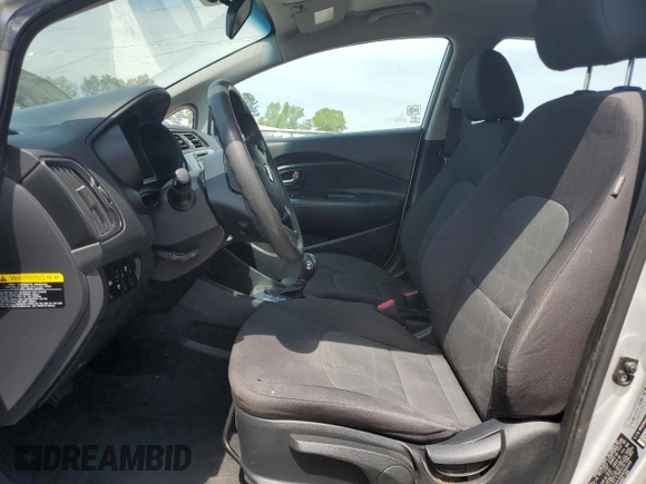 2017 Kia Rio LX z VIN KNADM4A39H6044042, wystawiony jako Copart lot #53063165 z przebiegiem Nie podano mil oraz Szkody całkowita. Historia ofert i sprzedaży dostępna na DreamBid. Obrazek 7.