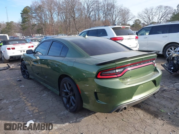 2022 Dodge Charger R/T with VIN 2C3CDXCT7NH130199, listed as a IAAI auction lot 41306999 with 46,195 mi miles and . Bid and sale history available at carsss.com. Image 3.
