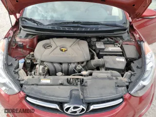 2011 Hyundai Elantra Ltd with VIN KMHDH4AE9BU151714, listed as a Copart auction lot 89160755 with 53,059 mi miles and Salvage Title. Bid and sale history available at carsss.com. Image 12.
