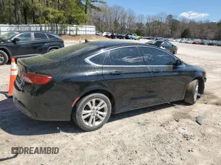 2015 Chrysler 200 Limited with VIN 1C3CCCAB7FN693610, listed as a Copart auction lot 50337665 with 168,784 mi miles and Salvage Title. Bid and sale history available at carsss.com. Image 3.