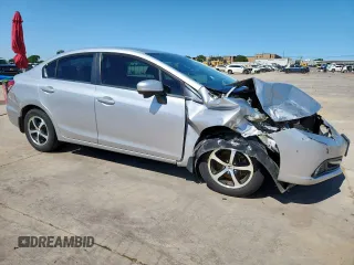 2015 Honda Civic SE z VIN 2HGFB2F72FH515981, wystawiony jako Copart lot #57622265 z przebiegiem 104 254 mil mil oraz Szkoda całkowita • Salvage title. Historia ofert i sprzedaży dostępna na DreamBid. Obrazek 4.