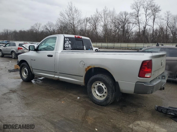 2010 Dodge Ram 1500 ST with VIN 3D7JB1EK3AG103947, listed as a Copart auction lot 87154344 with NaN miles and Salvage Title. Bid and sale history available at carsss.com. Image 2.