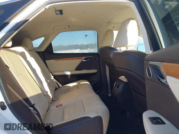 2017 Lexus RX with VIN 2T2BGMCA5HC008706, listed as a IAAI auction lot 41237043 with 91,065 mi miles. Bid and sale history available at carsss.com. Image 8.