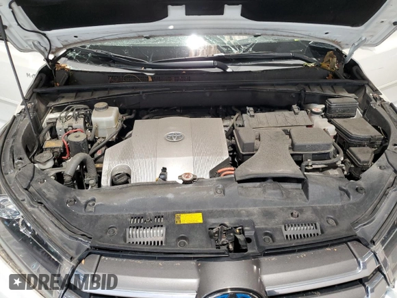 2018 Toyota Highlander Hybrid Limited with VIN 5TDDGRFH7JS040153, listed as a Copart auction lot 55500815 with 62,739 mi miles and Salvage title. Bid and sale history available at DreamBid. Image 12.