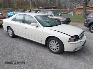 2005 Lincoln LS w/Luxury Pkg with VIN 1LNHM86S05Y640194, listed as a IAAI auction lot 41821098 with 196,063 mi miles. Bid and sale history available at carsss.com. Image 1.