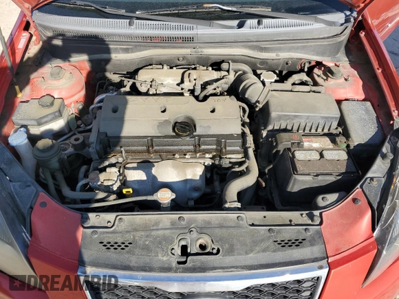 2010 Kia Rio LX with VIN KNADH4A32A6678111, listed as a Copart auction lot 52632895 with 98,392 mi miles and Salvage Title. Bid and sale history available at carsss.com. Image 11.
