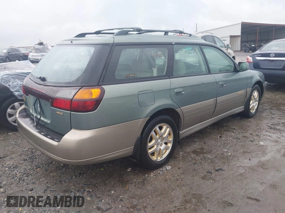 2003 Subaru Legacy Outback Limited with VIN 4S3BH686737613287, listed as a IAAI auction lot 42245855 with 175,063 mi miles and . Bid and sale history available at DreamBid. Image 4.