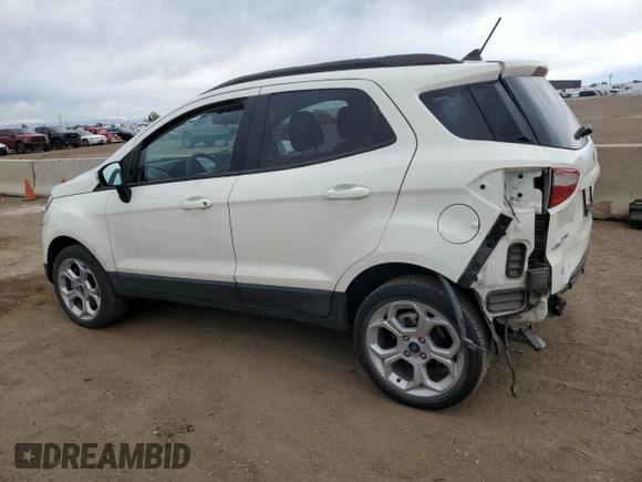 2021 Ford EcoSport SE z VIN MAJ6S3GL5MC397902, wystawiony jako Copart lot #55155135 z przebiegiem 17 181 mil mil oraz Szkoda całkowita • Salvage title. Historia ofert i sprzedaży dostępna na DreamBid. Obrazek 2.