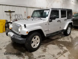 2008 Jeep Wrangler Unlimited Sahara z VIN 1J4GA59168L551767, wystawiony jako Copart lot #49809985 z przebiegiem 151 176 mil mil oraz Nie do naprawy • Non repairable. Historia ofert i sprzedaży dostępna na DreamBid. Obrazek 1.