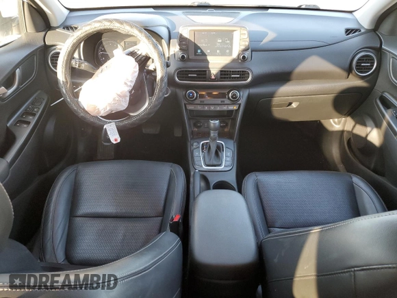 2021 Hyundai Kona Limited with VIN KM8K33A58MU715825, listed as a Copart auction lot 42233265 with 102,224 mi miles and Salvage Title. Bid and sale history available at carsss.com. Image 8.
