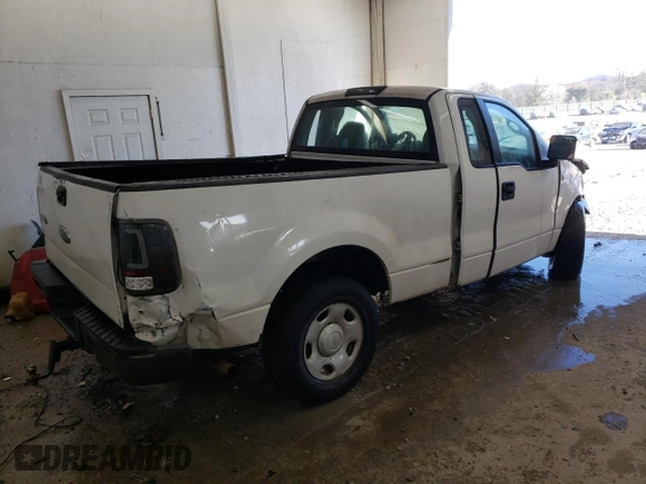 2005 Ford F-150 XL with VIN 1FTRF12W45KC30617, listed as a Copart auction lot 83966904 with 0 mi miles and Salvage Title. Bid and sale history available at carsss.com. Image 3.
