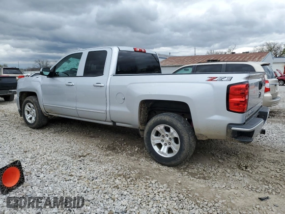 2018 Chevrolet Silverado 1500 LT with VIN 1GCVKREH4JZ118570, listed as a Copart auction lot 53143175 with 105,685 mi miles and Salvage Title. Bid and sale history available at DreamBid. Image 2.
