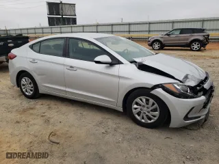 2018 Hyundai Elantra SE with VIN KMHD74LF2JU574223, listed as a Copart auction lot 49146625 with 80,370 mi miles and Salvage Title. Bid and sale history available at carsss.com. Image 4.