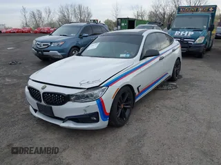 2016 BMW 3 Series GT 328i xDrive with VIN WBA8Z5C52GG502293, listed as a IAAI auction lot 42007325 with 64,659 mi miles. Bid and sale history available at carsss.com. Image 19.