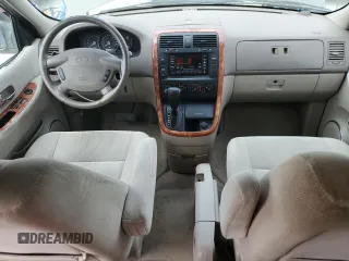 2004 Kia Sedona LX with VIN KNDUP131346575851, listed as a Copart auction lot 73614194 with 153,928 mi miles and Salvage Title. Bid and sale history available at carsss.com. Image 8.